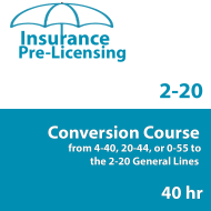 40 hr General Lines (2-20) Conversion Pre-licensing Course